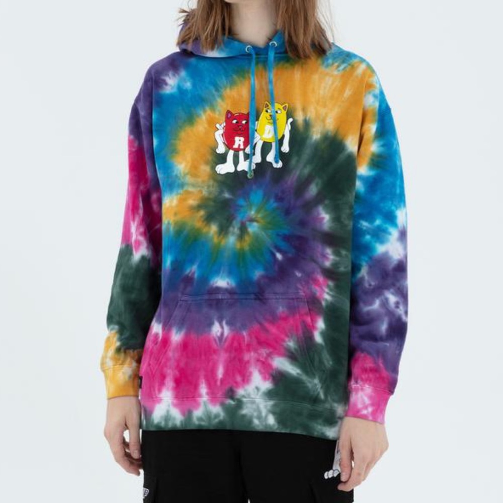 New RIPNDIP spiral tie dye hoodie - Picture 4 of 10